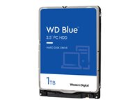WD Blue WD10SPZX - Harddisk - 1 TB - intern - 2.5" - SATA 6Gb/s - 5400 rpm - buffer: 128 MB WD10SPZX