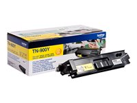 Brother TN900y - Gul - original - tonerpatron - for Brother HL-L9300CDWTT, MFC-L9550CDW, MFC-L9550CDWT TN900YP