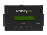 StarTech.com 11 Standalone Hard Drive Duplicator with Disk Image Library Manager For Backup & Restore, Store Several Images on one 2.53.5 SATA Drive, HDDSSD Cloner, No PC Required - TAA Compliant - Harddisk-duplekser - 2 brønner (SATA-600) - for P/N: SVA12M5NA SATDUP11IMG