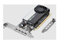 NVIDIA - Grafikkort - T400E - 4 GB GDDR6 - PCIe 3.0 x16 - 4 x Mini DisplayPort - brun boks 4X61S79336