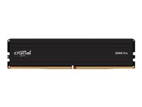 Crucial Pro - DDR5 - modul - 16 GB - DIMM 288-pin lav profil - 5600 MT/s / PC5-44800 - CL46 - 1.1 V - ikke-bufret - on-die ECC - matt svart CP16G56C46U5