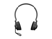Jabra Engage 75 SE Stereo (Low Power) - Hodesett - on-ear - DECT / Bluetooth - trådløs - NFC - Zoom Certified, Google Meet Certified, Amazon Chime Certified, Certified for Microsoft Teams Open Office, Works With Chromebook Certified, UC-sertifisert 9659-583-111-1