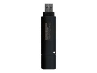 Kingston DataTraveler 4000 G2 Management Ready - USB-flashstasjon - kryptert - FIPS 140-2 Level 3 - 8 GB - USB 3.0 - TAA-samsvar DT4000G2DM/8GB