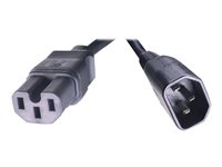 HPE - Strømkabel - IEC 60320 C15 til IEC 60320 C14 - 2.5 m J9944A
