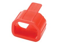 Eaton Tripp Lite Series PDU Plug Lock Connector C14 Power Cord to C13 Outlet Red 100pk - Kabelfjerningslås - rød PLC13RD