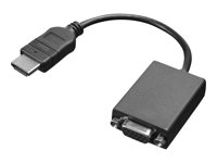 Lenovo - Video adapter - HDMI hann til HD-15 (VGA) hunn - 20 cm 0B47069