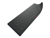 CHERRY STREAM PROTECT MEMBRANE - Tastaturdeksel - Fransk layout, 105 + 10 - svart - for STREAM KEYBOARD, KEYBOARD WIRELESS 61510018
