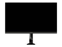 AOC AS110D0 - Monteringssett - justerbar arm - for LCD-skjerm - aluminiumslegering - svart - skjermstørrelse: inntil 27" - skrivebordsmonterbar AS110D0
