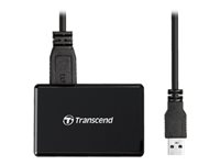 Transcend RDF8K2 - Kortleser (CF, SDHC, microSDHC, SDXC, microSDXC, SDHC UHS-I, SDXC UHS-I, microSDHC UHS-I, microSDXC UHS-I) - USB 3.1 Gen 1 TS-RDF8K2