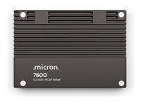 Micron 7600 MAX - SSD - Mixed Use - kryptert - 1.6 TB - intern - 2.5" - U.2 PCIe 5.0 x4 (NVMe) - FIPS 140-3 Level 2 - TCG Opal Encryption MTFDLAL1T6THS-1BP1DFCYYR